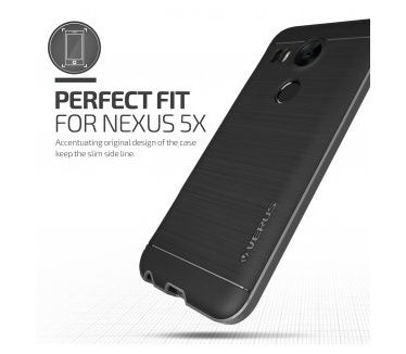 Verus High Pro Shield LG Nexus 5X Case - Steel Silver