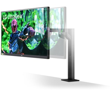 LG UltraGear 27GN88A (Ergo) Rood, Zwart