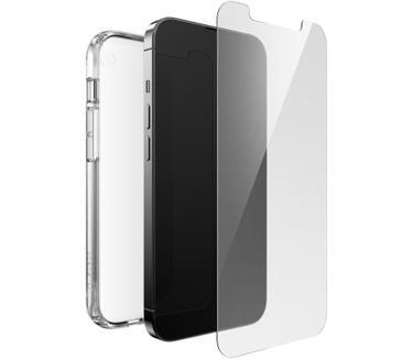 Speck Presidio Gemshell Clear + Shieldview Bundle Apple iPhone 13 Pro - with Microban
