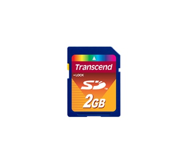 Transcend Transcend - Flashgeheugenkaart - 2 GB - SD