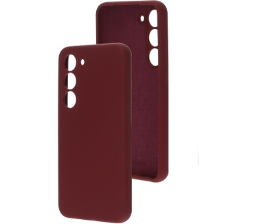 Mobiparts Silicone Cover Samsung Galaxy S23 (2023) Plum Red