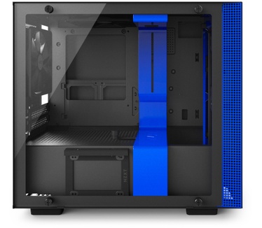 NZXT H200i Blauw/Zwart