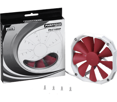 Phanteks PH-F140HP Rood, 140mm