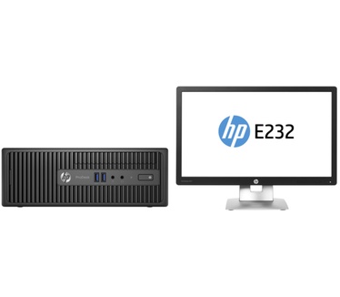 HP 400 G3 SFF + EliteDisplay E232