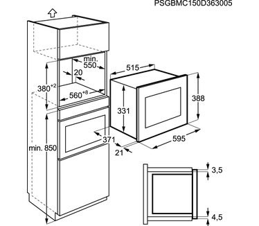 AEG MSD2543S-M