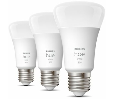 Philips Hue White E27 800 lumen (3-pack)