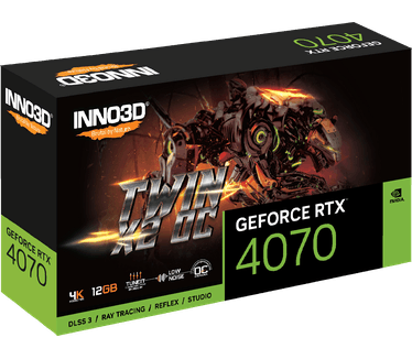 Inno3D GeForce RTX 4070 TWIN X2 OC