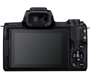 Canon EOS M50 + 18-150mm f/3.5-6.3 Zwart