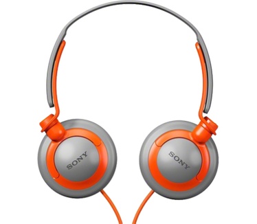 Sony MDR-XB200 (Grijs, Oranje)