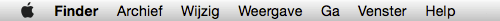 OS X lettertype Yosemite