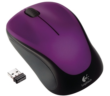 Logitech Wireless Mouse M235 (Paars)