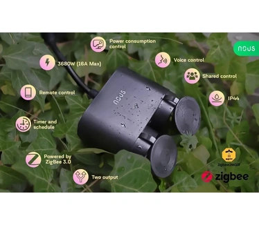 Smart ZigBee Buitenstopcontact Nous a4z