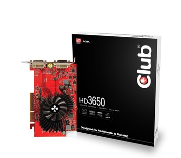 Club3D HD 3650 512MB AGP