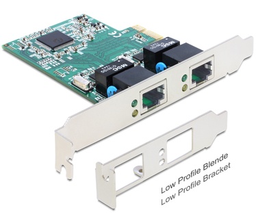 Delock PCI Express Card > 2 x Gigabit LAN
