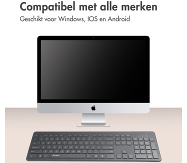 Accezz Premium Desktop Bluetooth Keyboard
