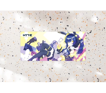 HYTE "Bunny Splash" Desk Pad gaming muis