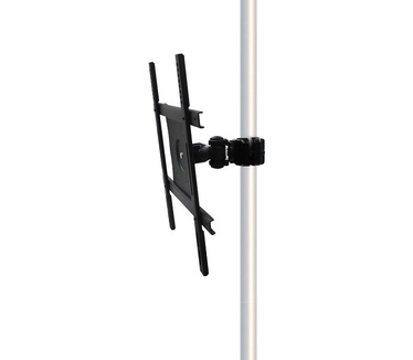 Newstar Monitor Mount for mounting on poles (diameter 35-60 mm) for single 10"-55" Screen - Black