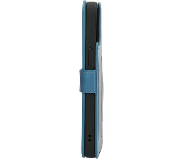 Mobiparts Classic Wallet Case Apple iPhone 14 Pro Max Steel Blue