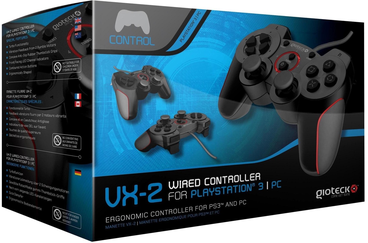 Gioteck Vx 2 Wired Controller Pc Setup