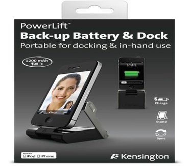 Kensington PowerLift™ Reservebatterij & Dock