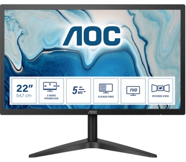 AOC 22B1HS Zwart