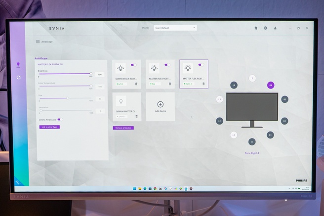 AmbiScape in Evnia Precision Center