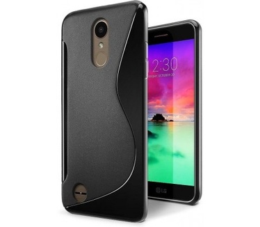 qMust LG K10 (2017) S-Style TPU case - Black