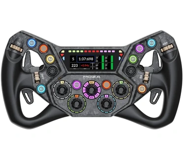 Moza Racing Moza KS Pro Steering Wheel Goud, Grijs, Zwart