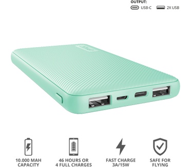 Trust Primo Ultra-thin Powerbank 5.000 mAh Roze