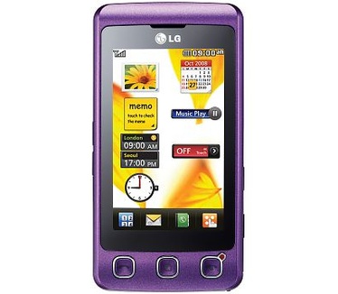 LG KP500 Cookie Paars (Vodafone-prepaid)