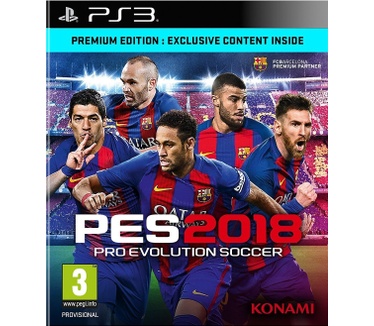 Pro Evolution Soccer 2018, PlayStation 3