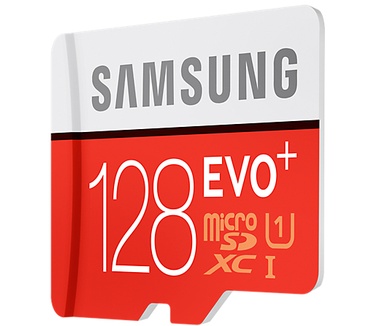 Samsung EVO Plus 128GB microSDXC Card + SD-adapter