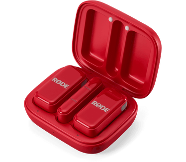 Røde RØDE Wireless Micro Ultra-compact Wireless Microphone USB-C, rood