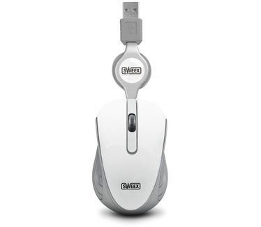 Sweex Pocket Mouse USB rood