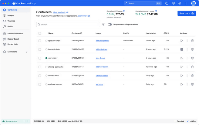 Docker Desktop 