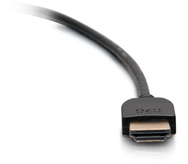 CablesToGo 0,3m flexibele hogesnelheid HDMI-kabel met laag profielaansluitingen - 4K 60Hz