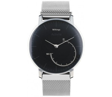 qMust Milanees armband voor Withings Activite Steel - Silver