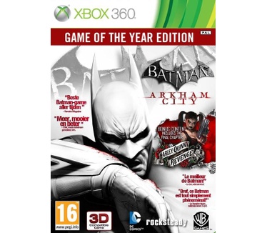 Batman: Arkham City Game Of The Year Edition, Xbox 360