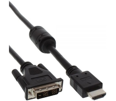 InLine 1.5m HDMI A - DVI 18+1