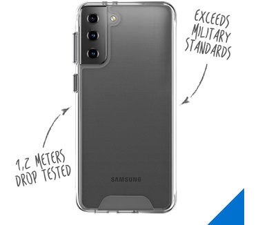 Accezz Xtreme Impact Backcover Samsung Galaxy S21 Plus (Galaxy S21 Plus) Transparant