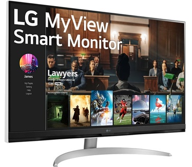 LG Smart Monitor 32SQ700S-W.AEU Wit