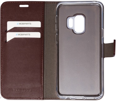 Mobiparts Classic Wallet Case Samsung Galaxy S9 Brown