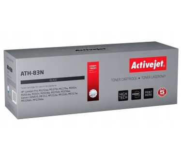 Activejet Activejet Toner ATH-83AN voor HP printers; Vervanging HP 83A CF283A; Supreme; 1500 pagina's; zwart
