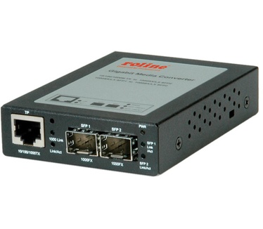 Roline Gigabit Converter, RJ-45 to Mini GBIC