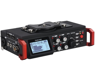 Tascam DR-701D Audiorecorder Zwart/rood