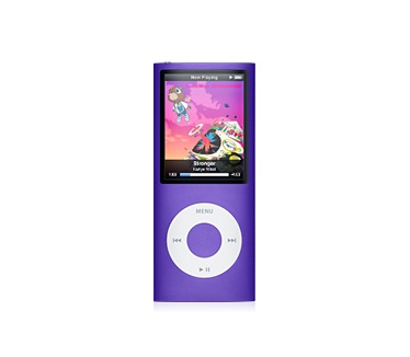 Apple iPod Apple iPod Nano paars 4GB MB657ZD/A 4GB Paars