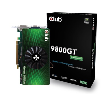 Club3D GF 9800GT 1GB GDDR3 PCI-E (CGNX-G9824GI)