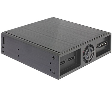 Delock 5.25i Mobile Rack - 1x 5.25i Slim Drive + 2x 2.5i SATA HDD / SSD