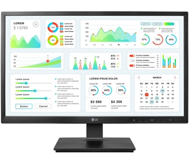 LG 24CK550Z-BP Zwart