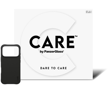 PanzerGlass CARE by PanzerGlass® Fashionable Case Samba Black w. MagSafe iPhone 17 Pro (Apple - iPhone 2025 Pro) Zwart